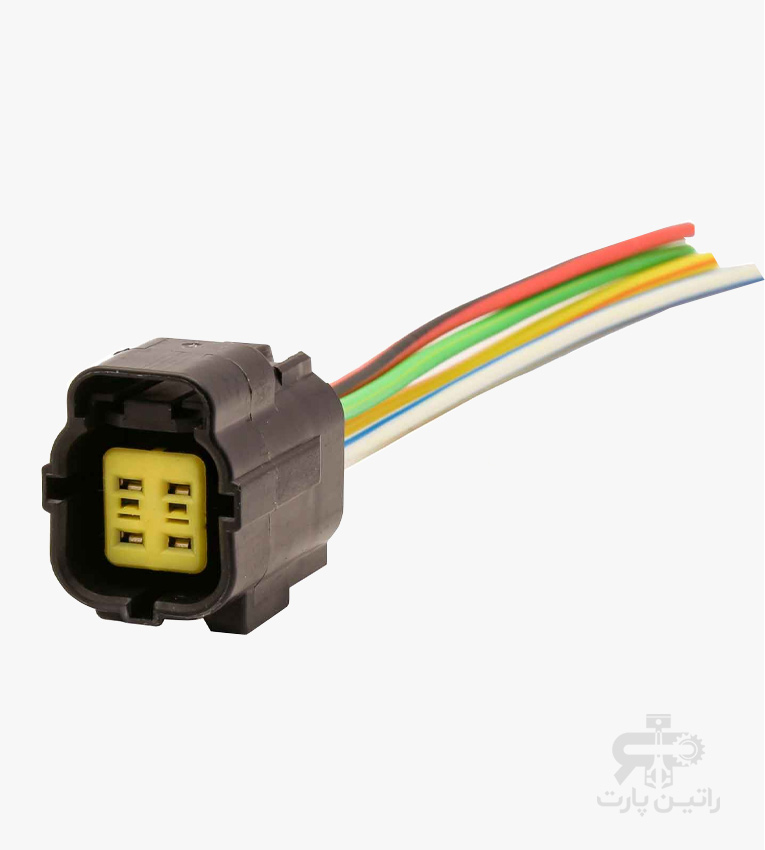 سوکت سنسور اکسيژن مشکی مادگی زيمنس سيم 1 اينکارروز